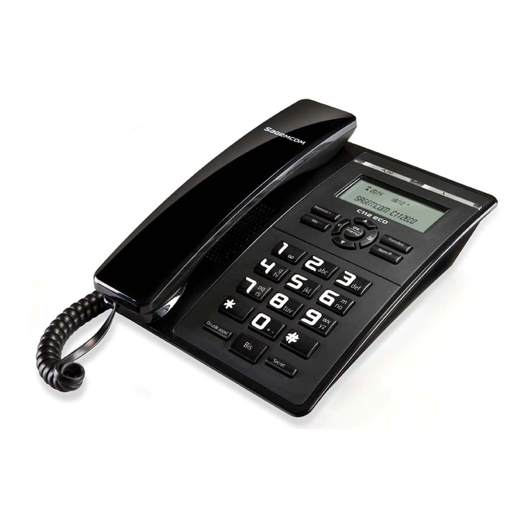 SAGEMCOM C112 ECO user guide