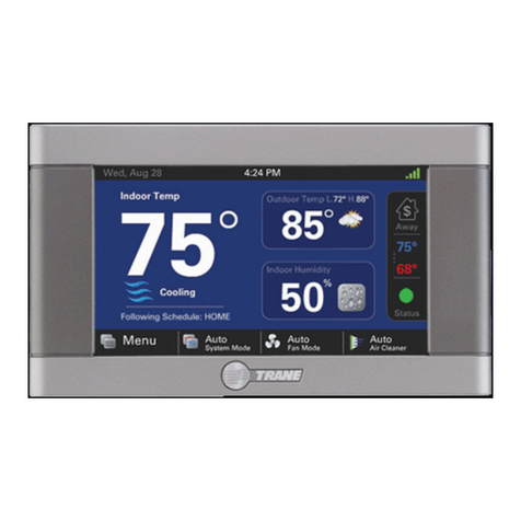Trane ComfortLink II XL 850 User manual