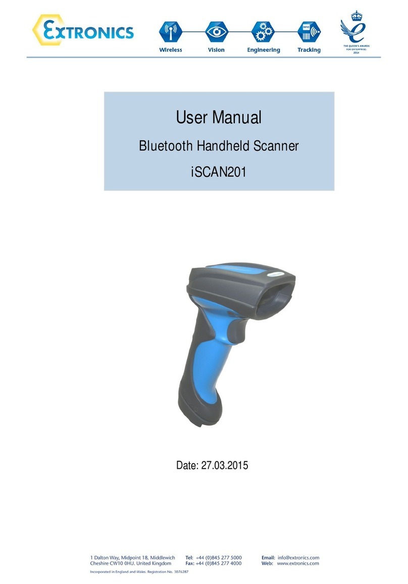 extronics iSCAN201 user manual