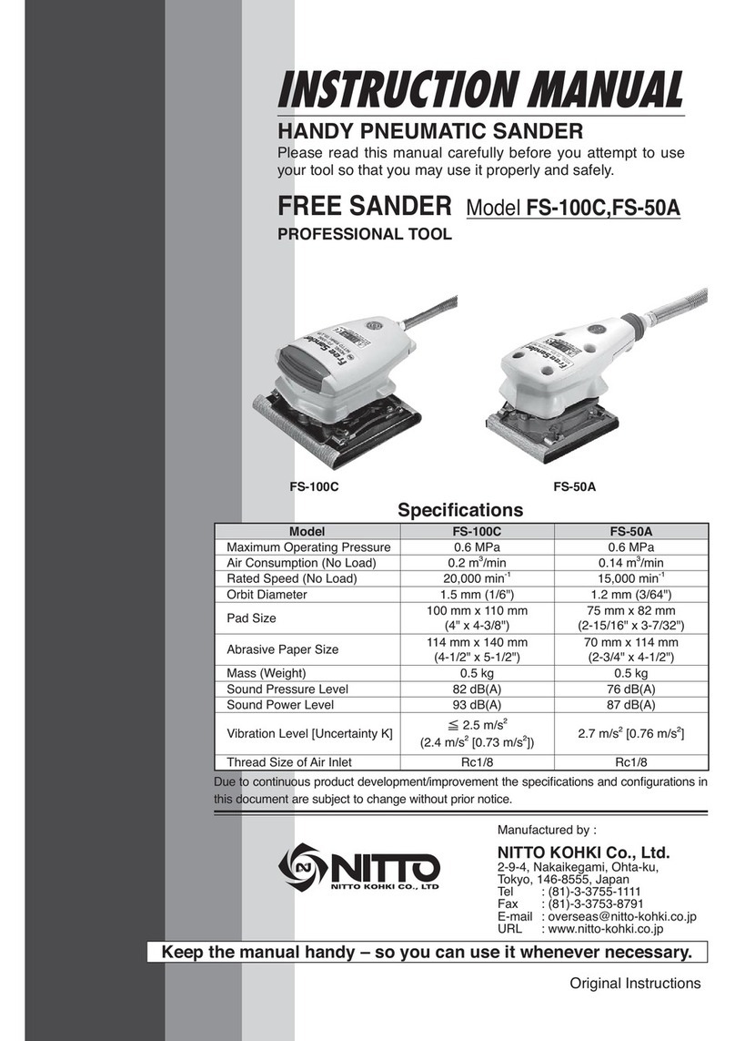 Nitto Kohki FS-100C instruction manual