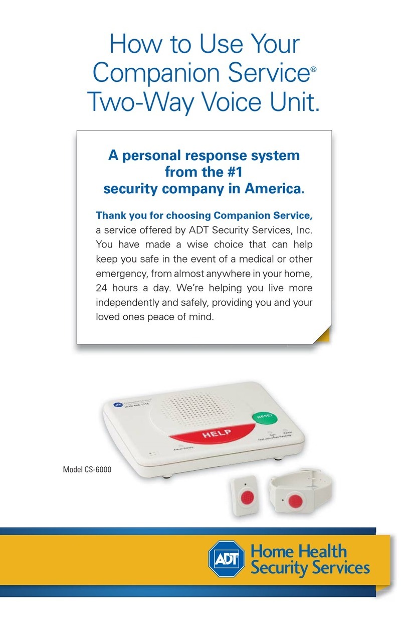 ADT CS-6000 How to use