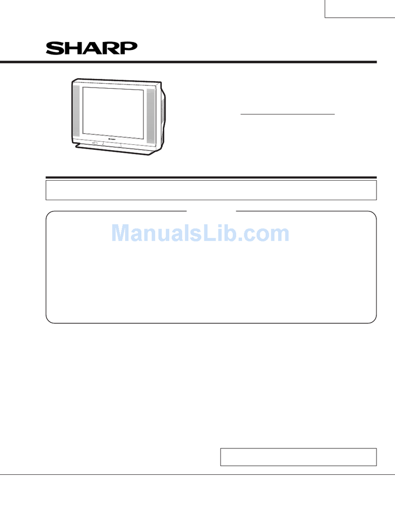 Sharp 29FL84M User manual