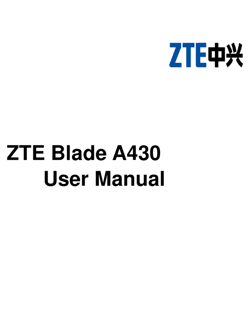 Zte Blade A430 User manual