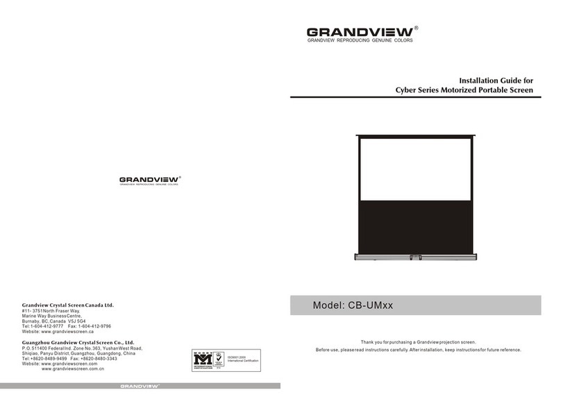 Grandview CB-UMxx Series User manual