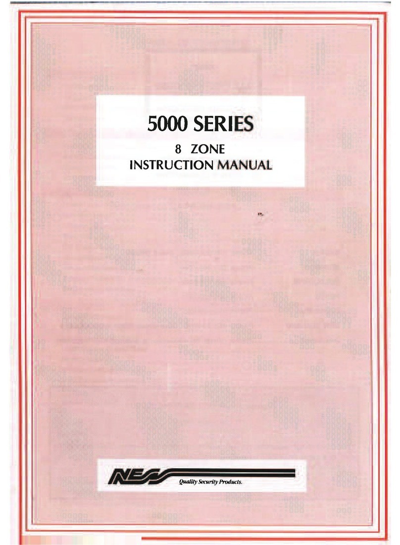 Ness 5000 Series instruction manual