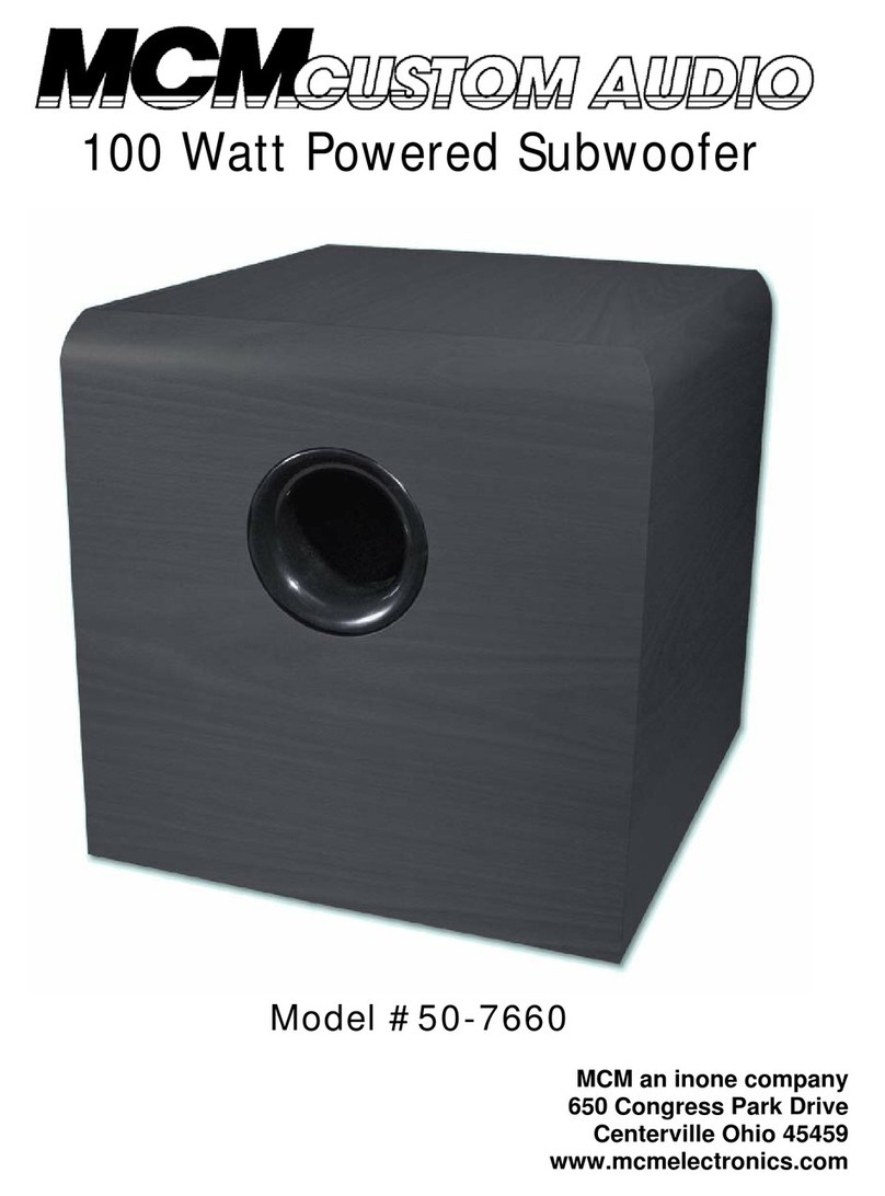 MCM Custom Audio 50 quick guide