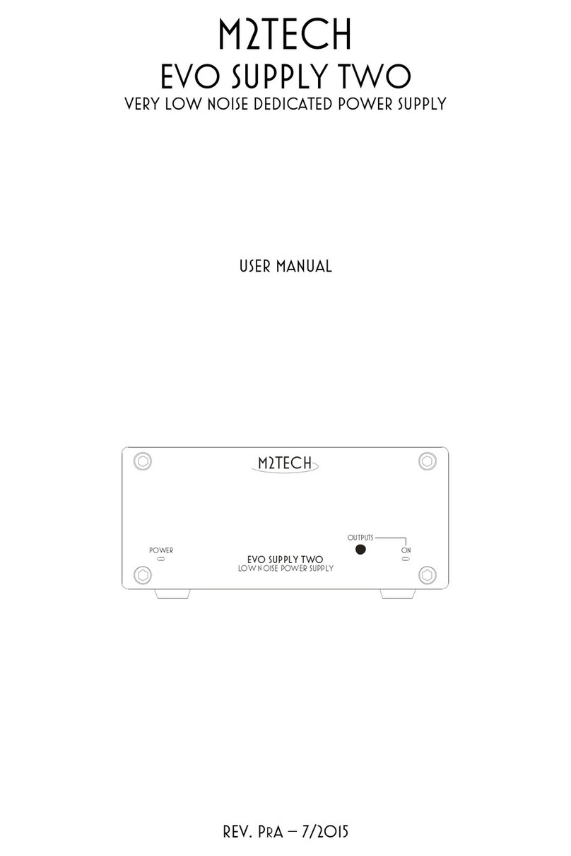 M2TECH EVO SUPPLY TWO user manual