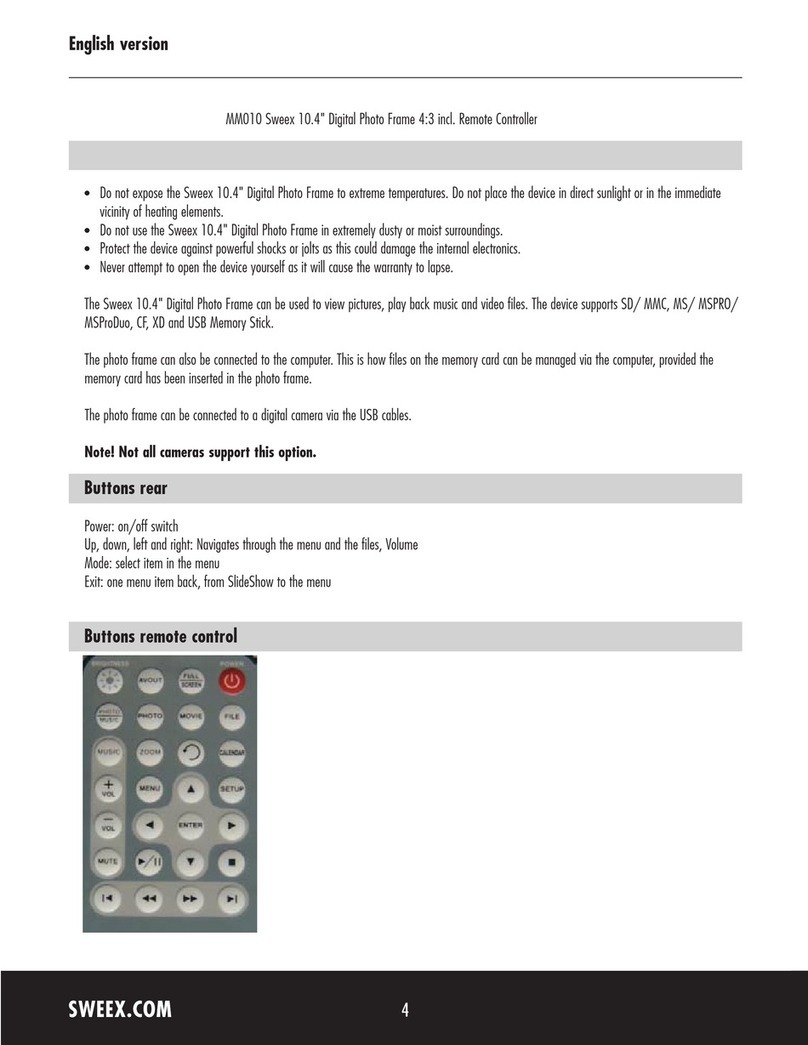 SWEEX MM010 user manual