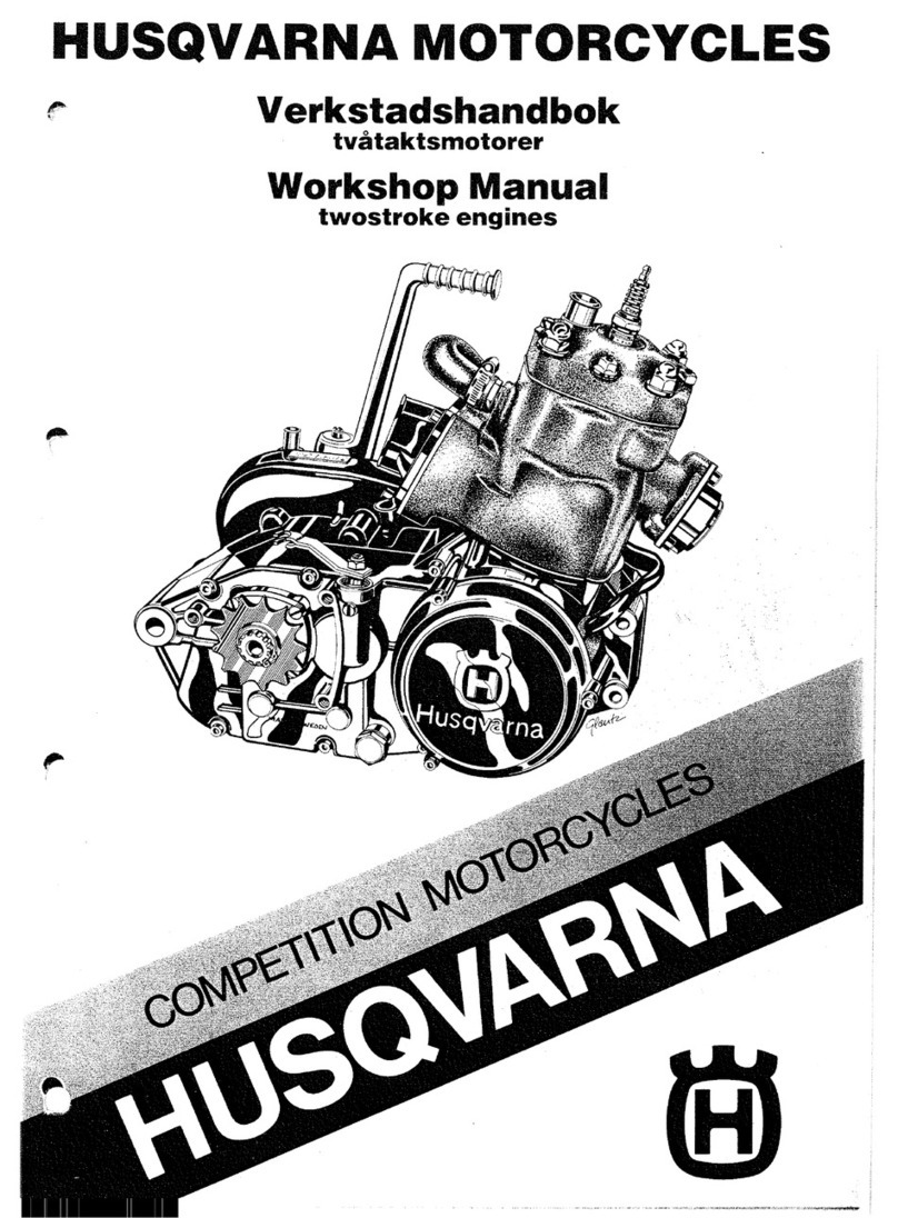 Husqvarna 240 CR Engine shop manual