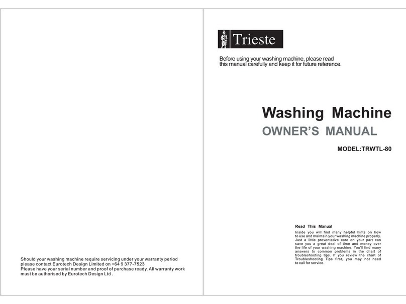 Trieste TRWTL-80 User manual