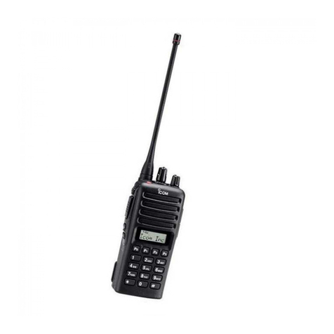 Icom IC-F43GT Operating instructions