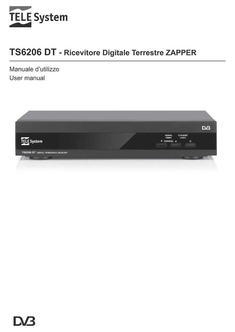 Telesystem TS6206 DT user manual