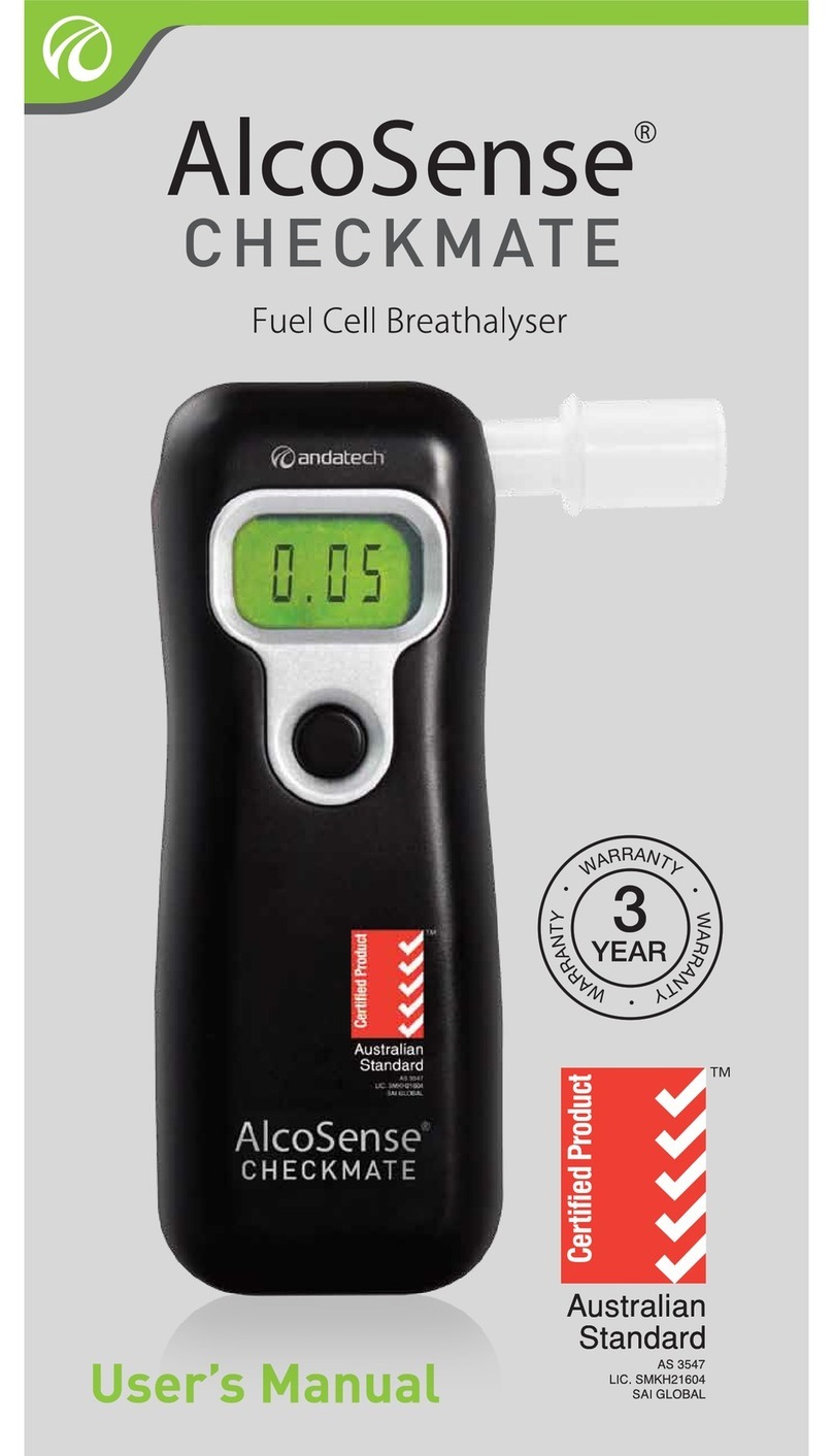 AlcoSense Checkmate user manual