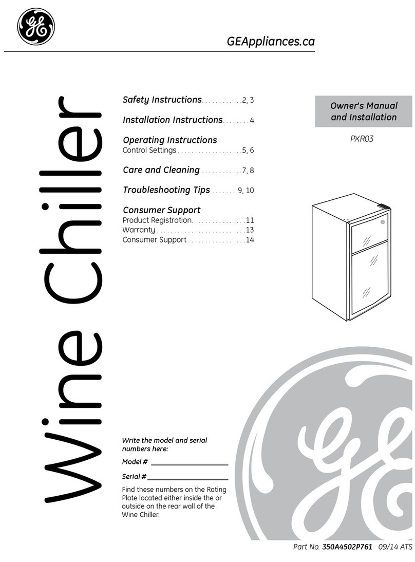 GEAppliances PXR03 Owner's manual and installation