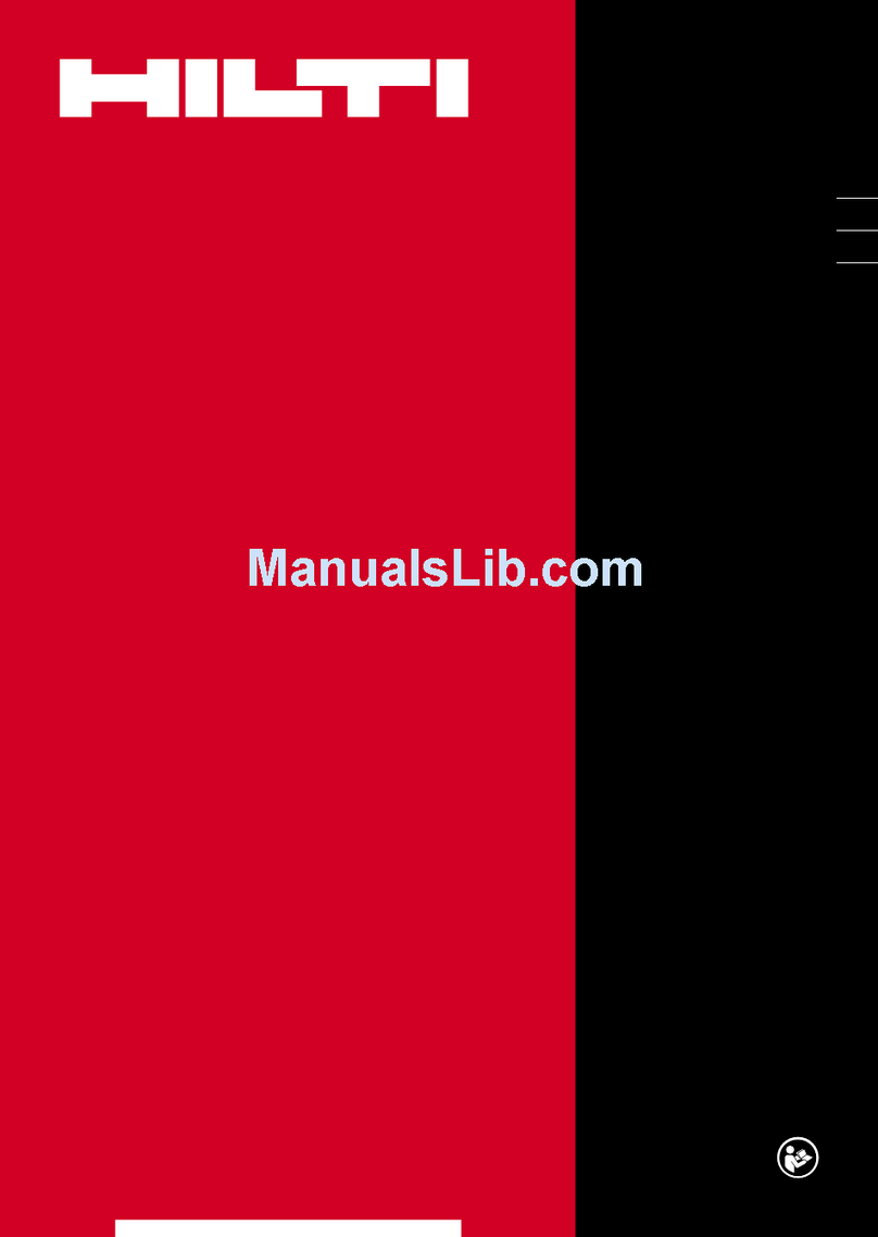 Hilti SFC 14-A User manual Hilti SFC 14-A User manual