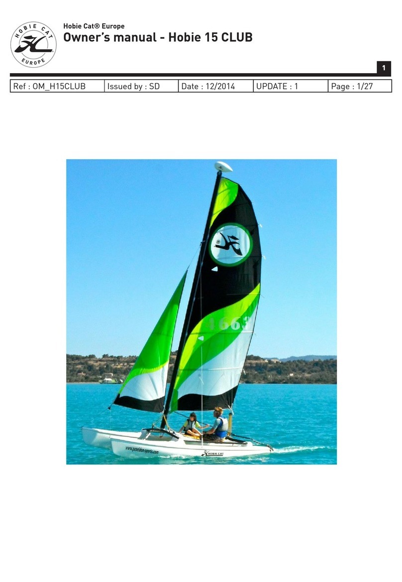 Hobie 15 Club User manual Hobie 15 Club User manual
