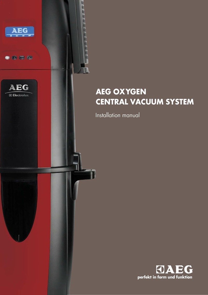 AEG Oxygen installation manual