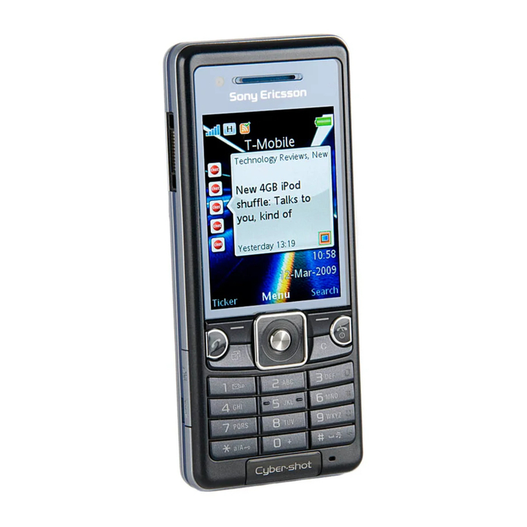 Sony Ericsson CYBER-SHOT C510 User manual