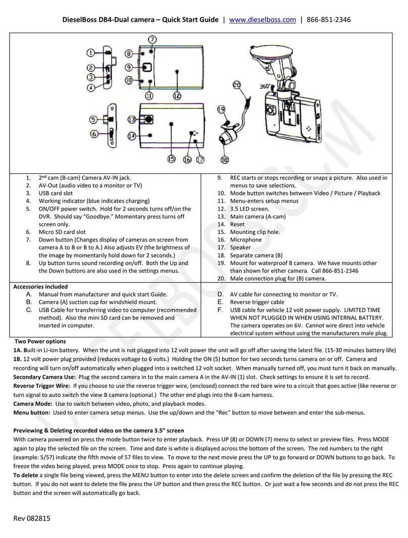 DieselBoss DB4 quick start guide