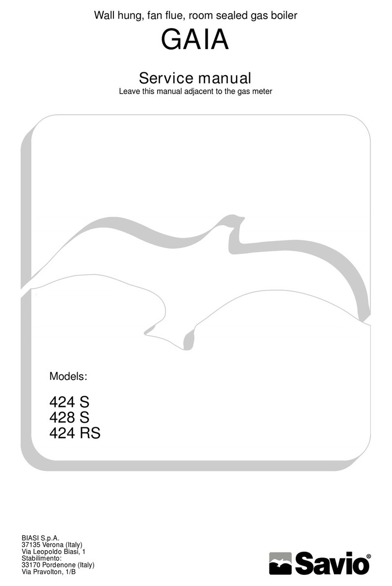 Savio GAIA 424 S Service manual