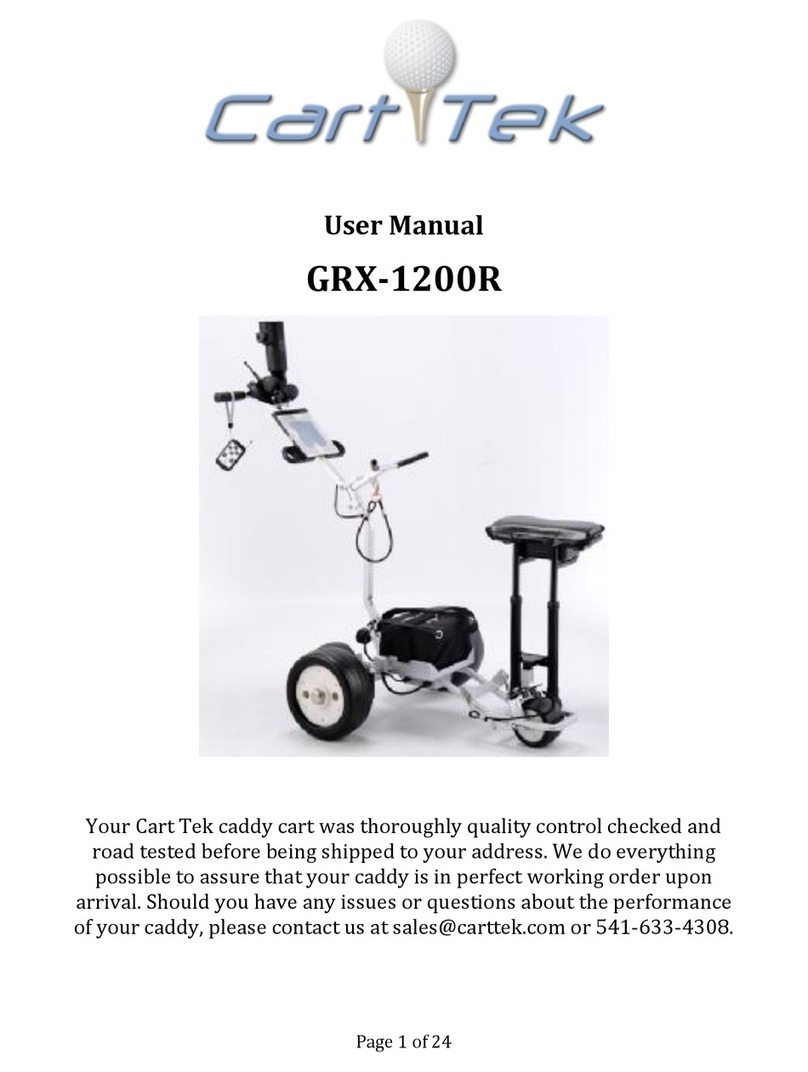 Cart-Tek GRX-1200-R user manual Cart-Tek GRX-1200-R user manual