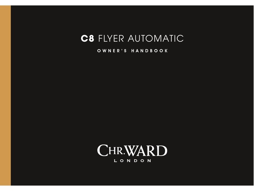 Chr. Ward C8 FLYER AUTOMATIC User guide Chr. Ward C8 FLYER AUTOMATIC User guide