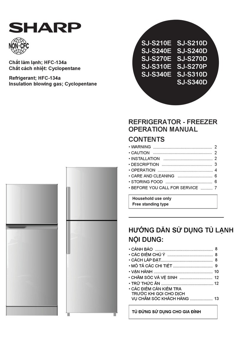 Sharp SJ-S210E User manual Sharp SJ-S210E User manual