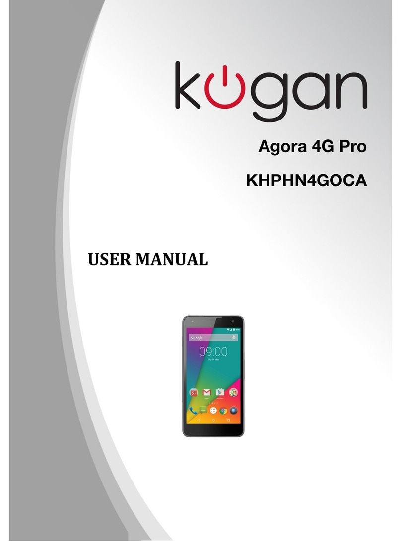 Kogan Agora 4G Pro KHPHN4GOCA User manual