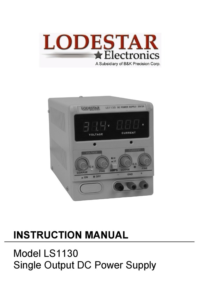 Lodestar LS1130 instruction manual