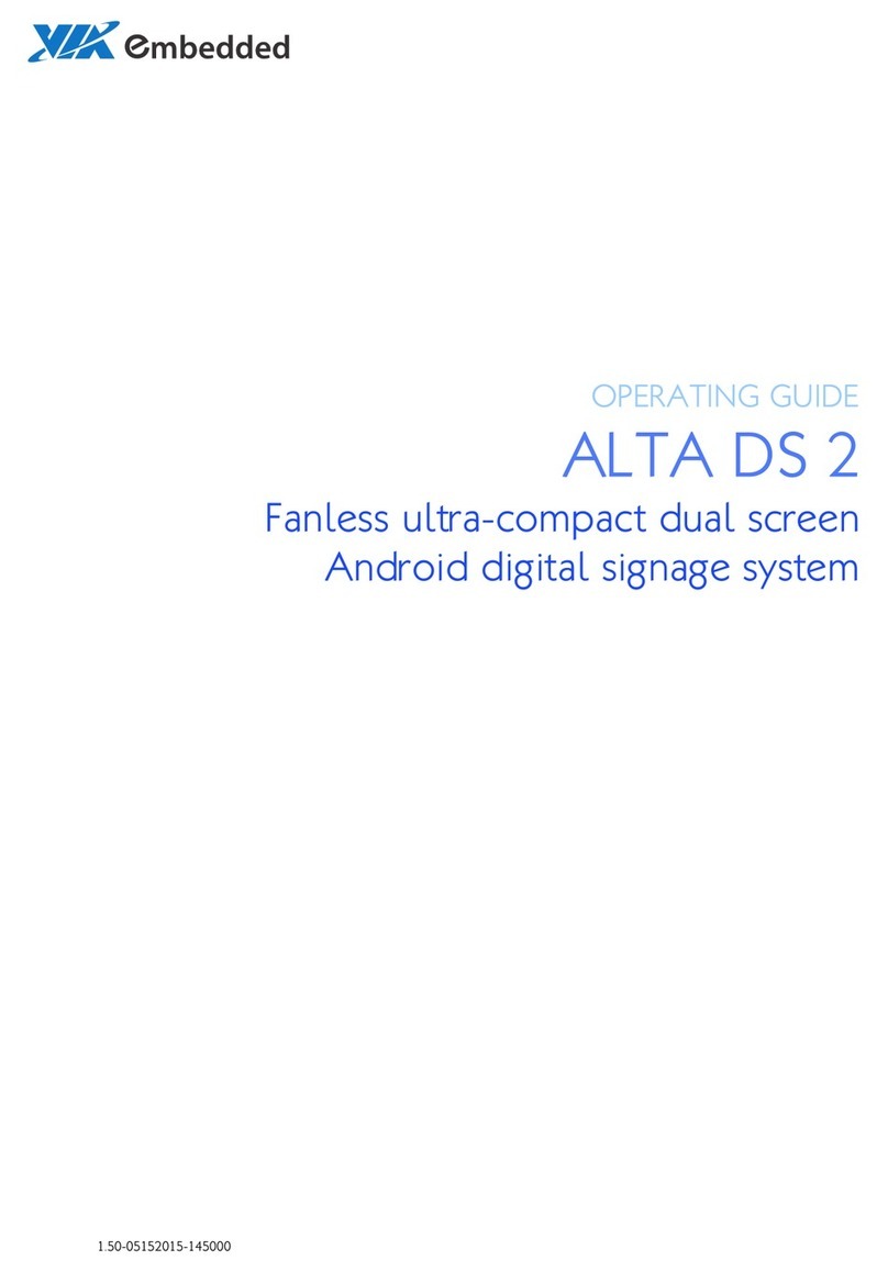 VIA Technologies ALTA DS2 Operation guide