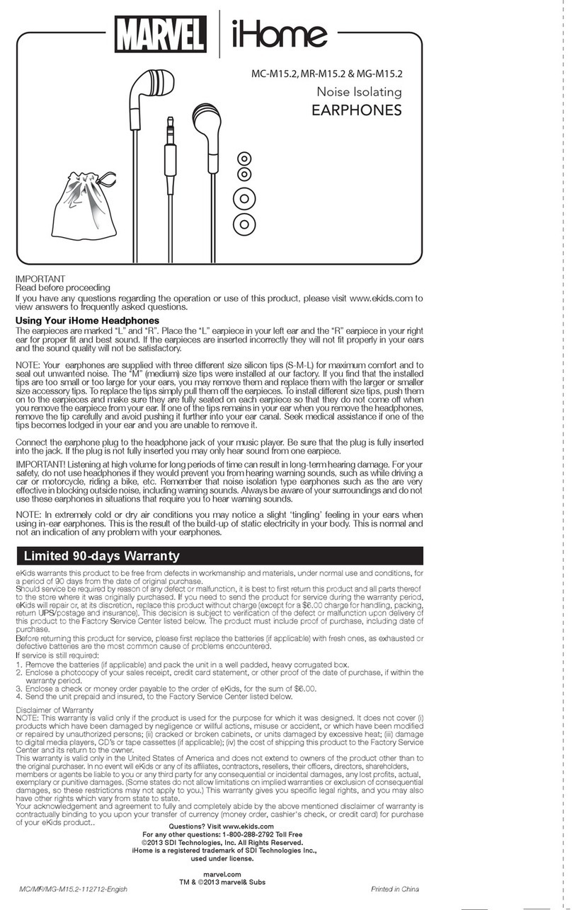 eKids MC-M15.2 manual