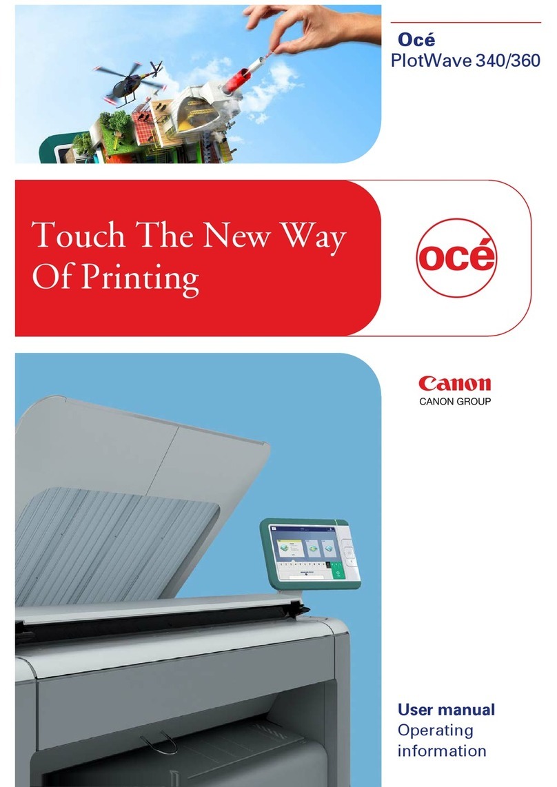OcÃ© PlotWave 340 User manual