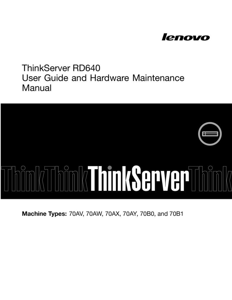Lenovo ThinkServer RD640 Owner's manual Lenovo ThinkServer RD640 Owner's manual