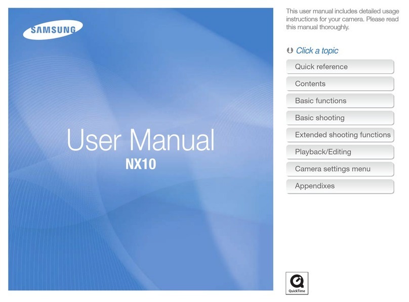 Samsung NX10 User manual