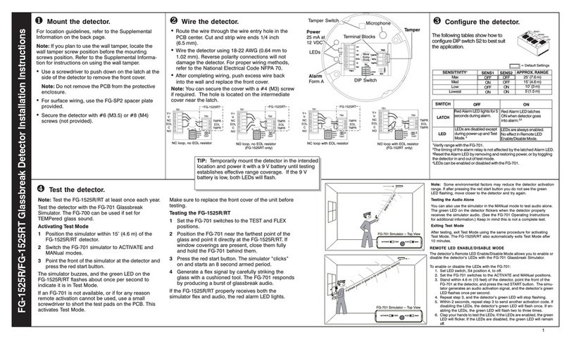 IntelliSense FG-1525R Owner's manual