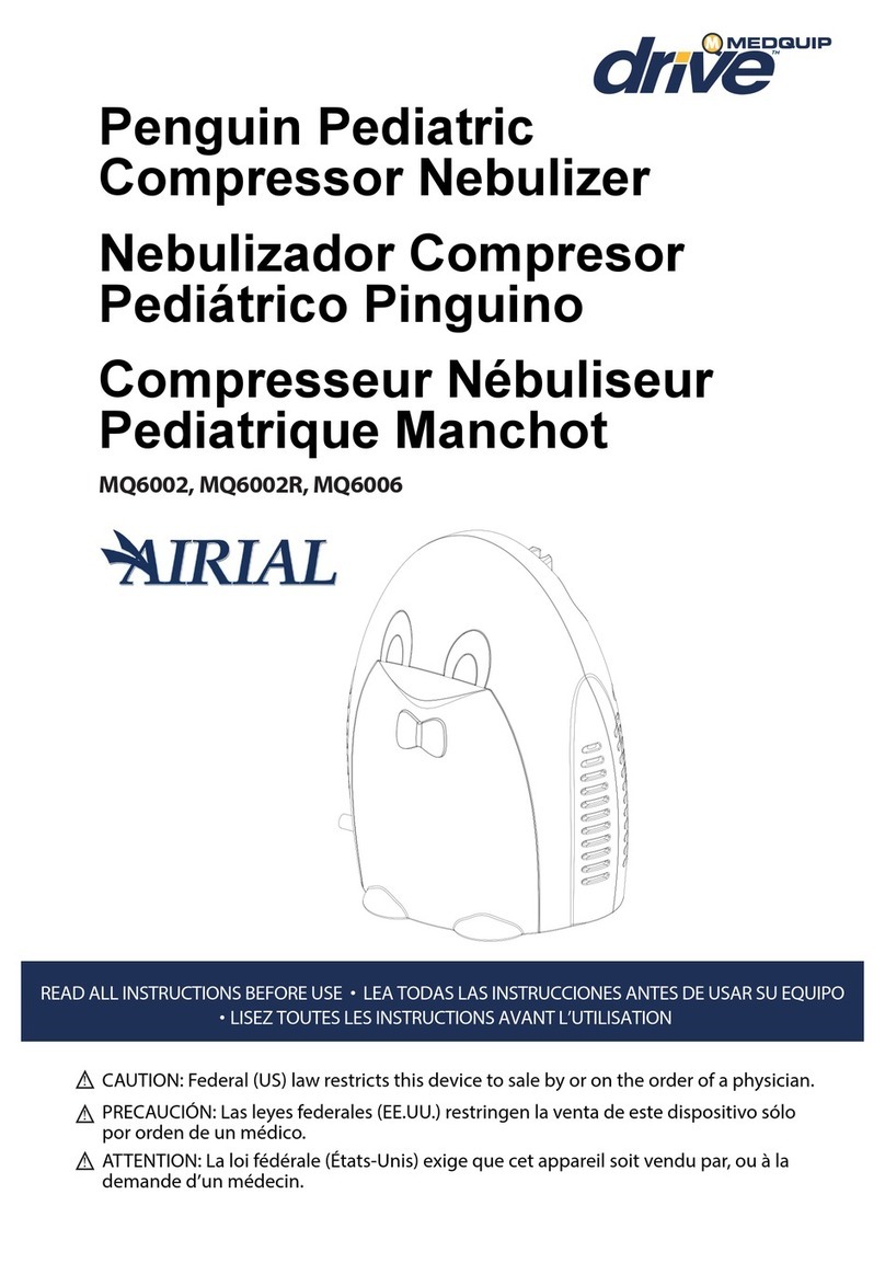 Drive Medical AIRIAL MQ6002 user guide