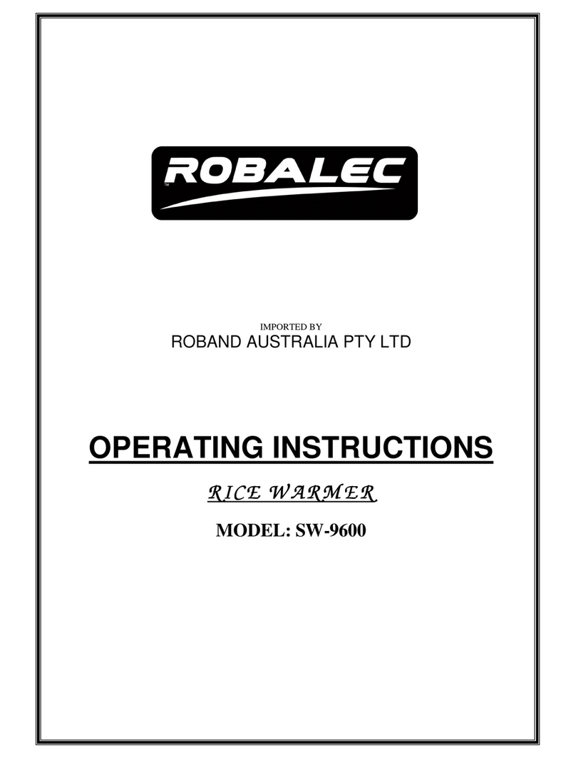 Robalec SW-9600 operating instructions