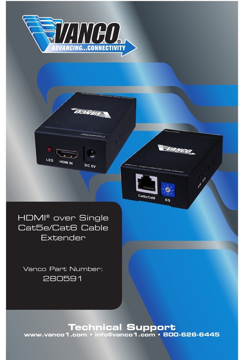 Vanco 280591 user manual