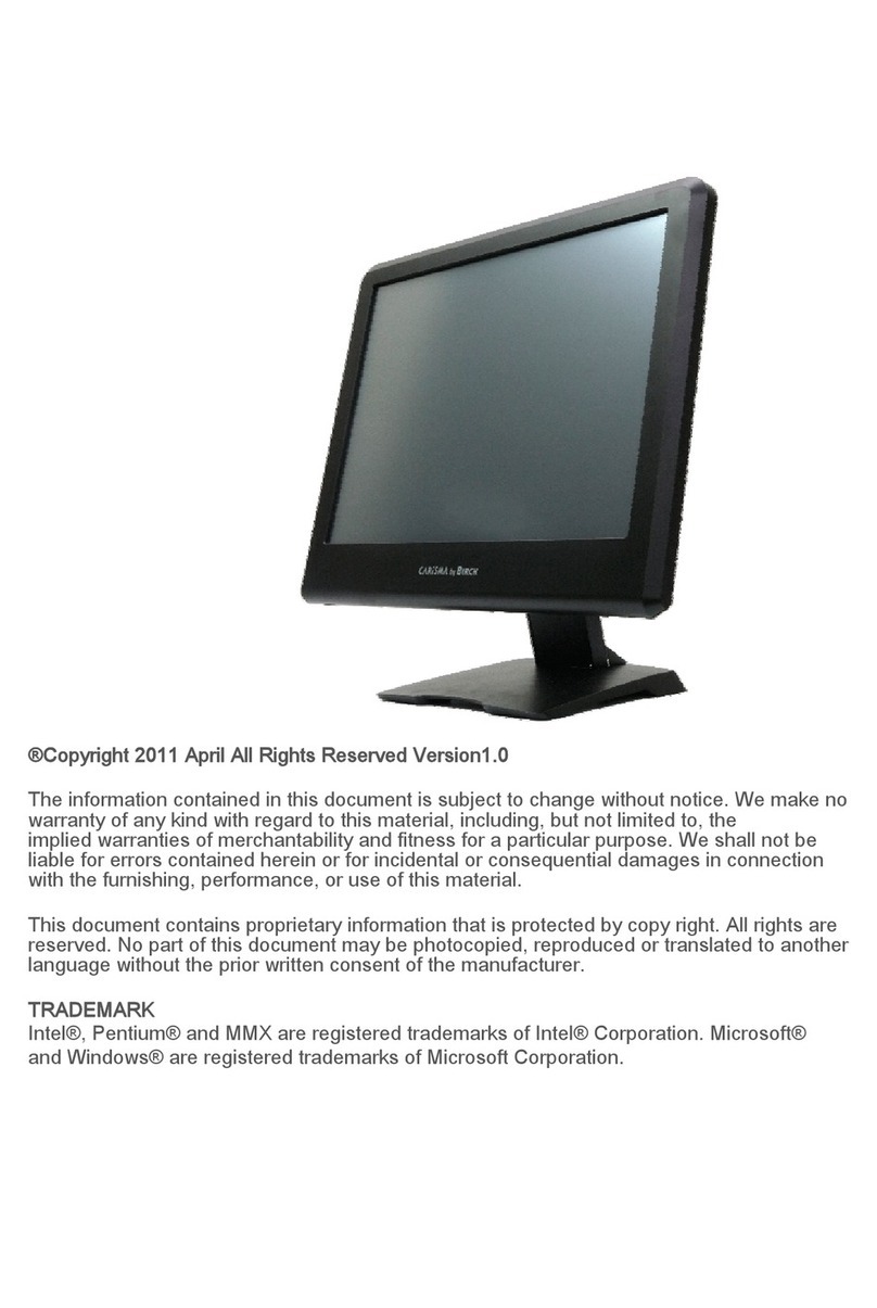 Birch Carisma N2800 User manual