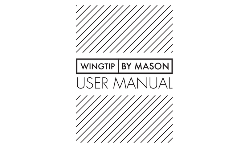 Mason Wingtip User manual