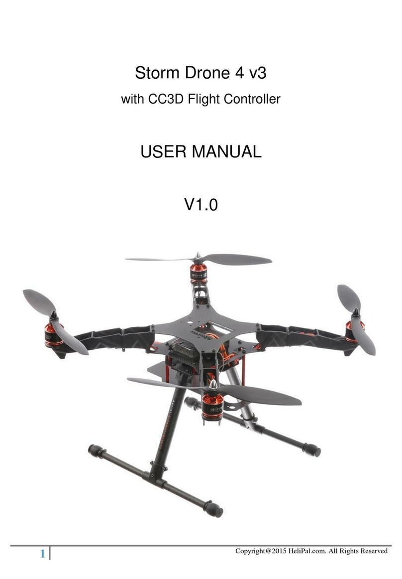 Helipal Storm Drone 4 v3 user manual