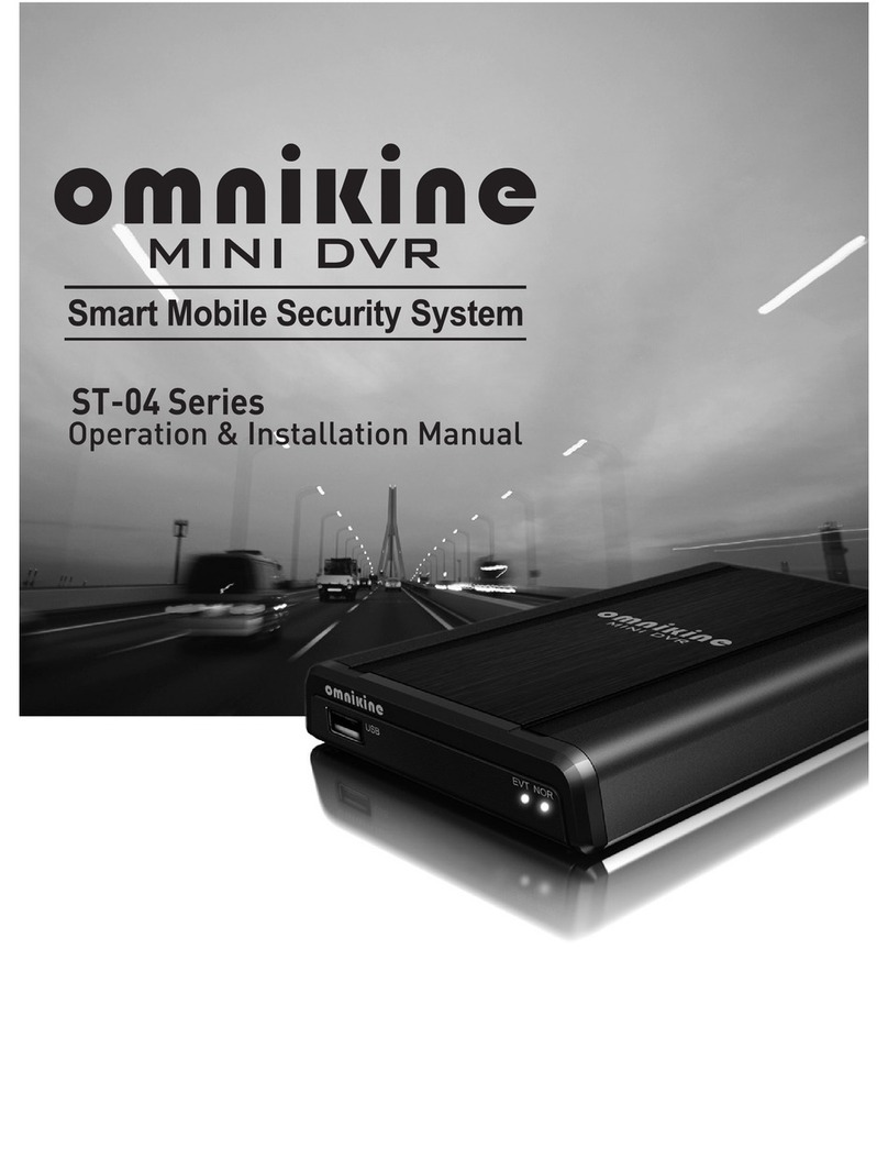 omnikine ST-04 Series Operation and installation manual