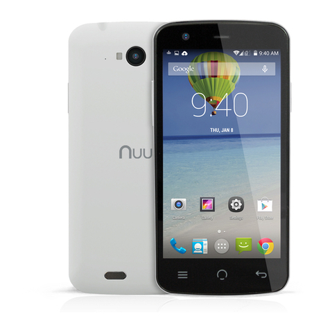 NUU Mobile X3 User manual