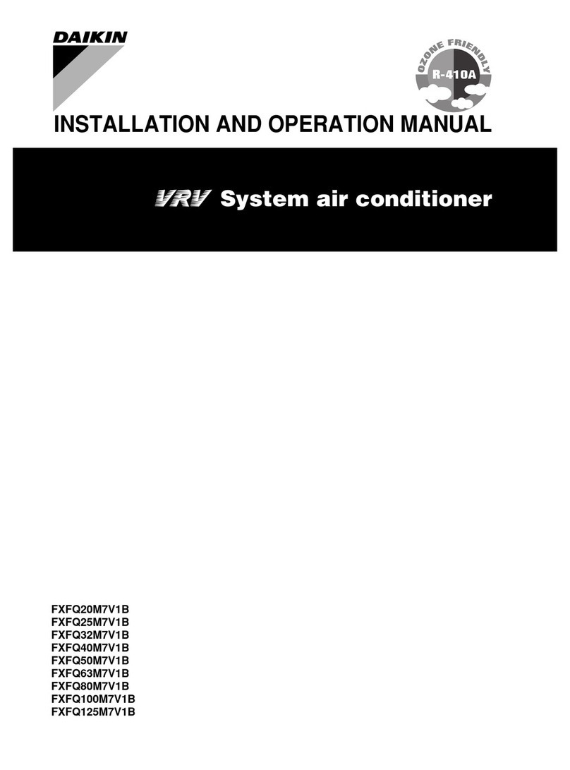 Daikin XFQ20M7V1B User manual Daikin XFQ20M7V1B User manual