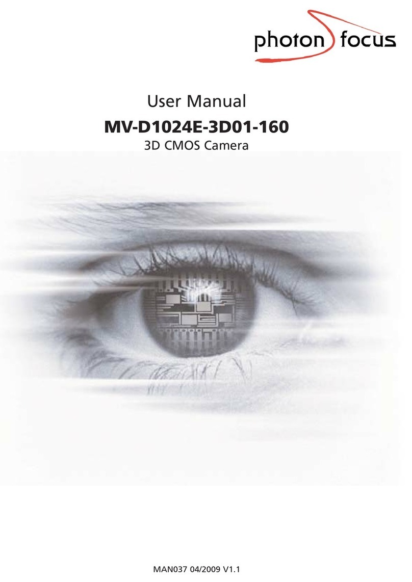 Photon Focus MV-D1024E-3D01-160 user manual
