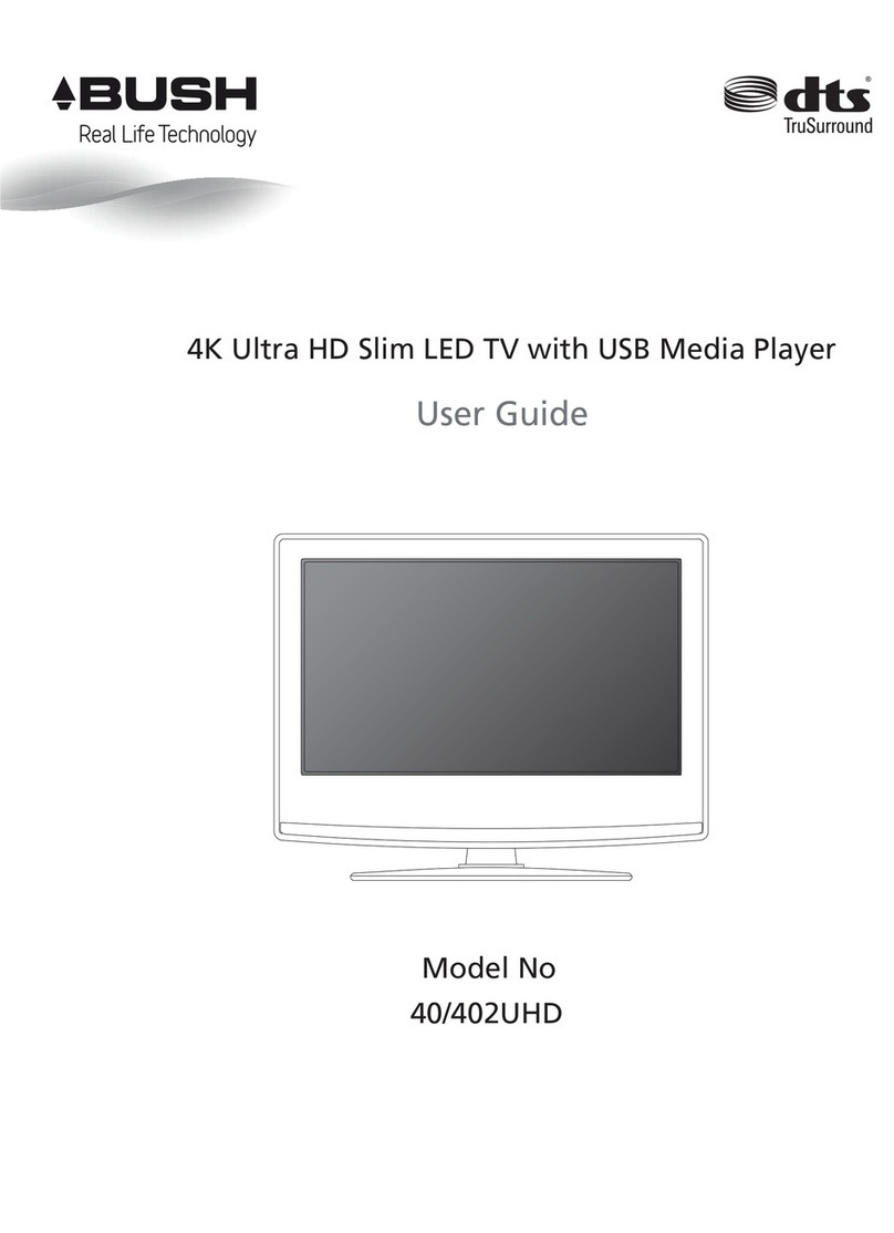 Bush 40/402UHD User manual