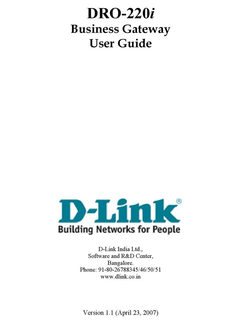 D-Link DRO-220i User manual