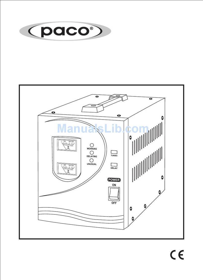 paco SWR-3000VA instruction manual paco SWR-3000VA instruction manual