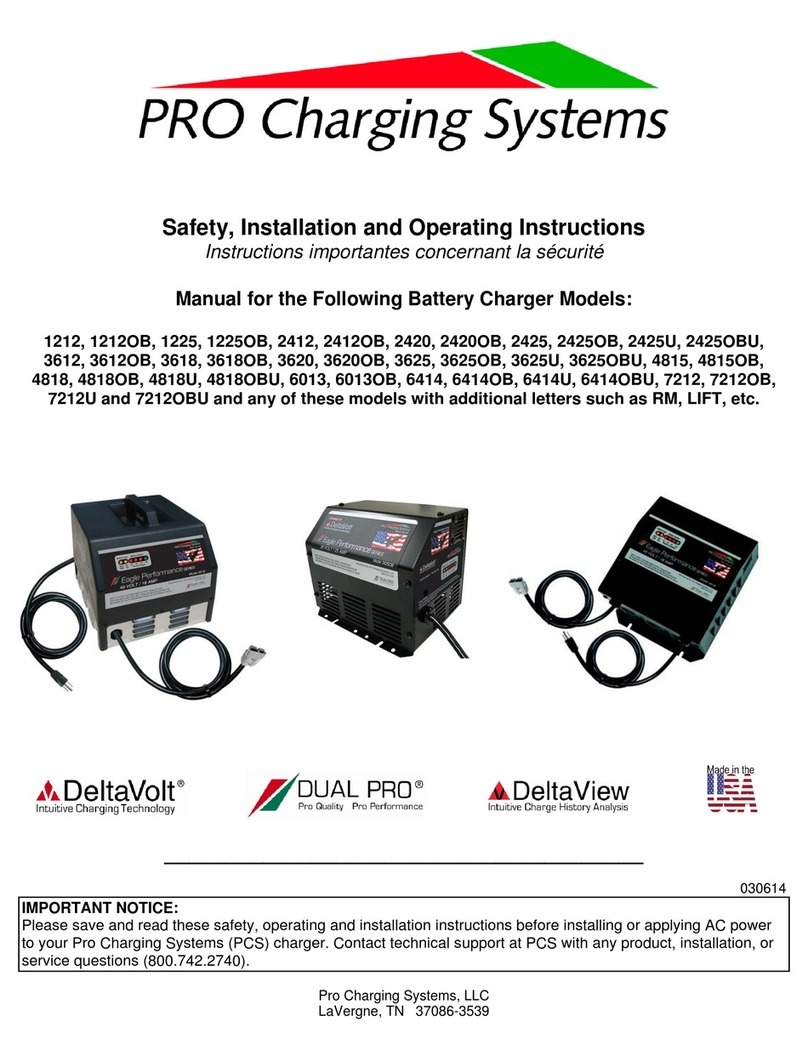 PRO Charging System 1212 Safety, installation and operating instructions PRO Charging System 1212 Safety, installation and operating instructions