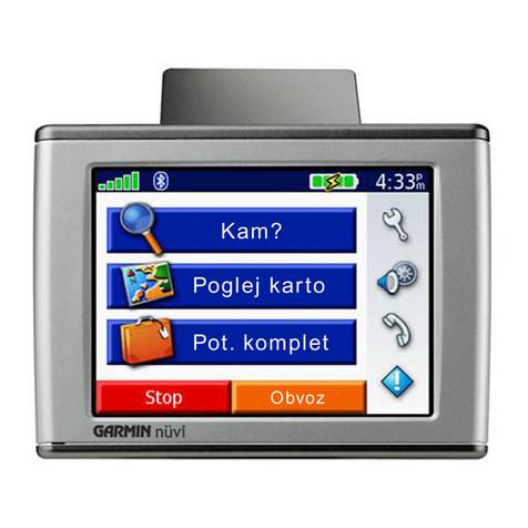 Garmin nuvi 310 owner's manual